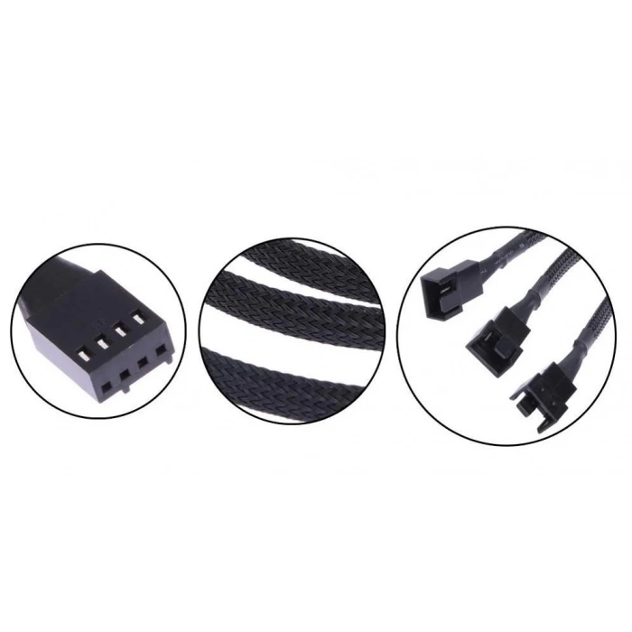 4 Pin Fan Çoklayıcı Y PWM Çoklayıcı Splitter Kablosu