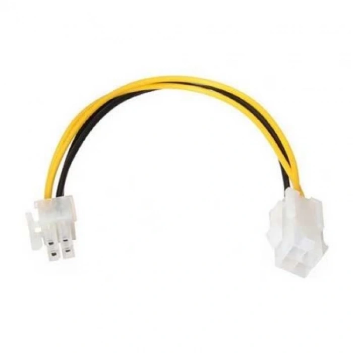 4 Pinli Atx 12V P4 Erkek/Dişi Cpu Güç Kaynağı Uzatma Kablosu