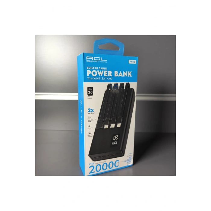 ACL PW-13 20.000 mAh Kapasiteli Powerbank