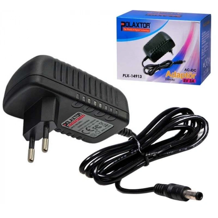 ADAPTÖR 5V 3A UNIVERSAL ADAPTÖR POLAXTOR PLX-14913