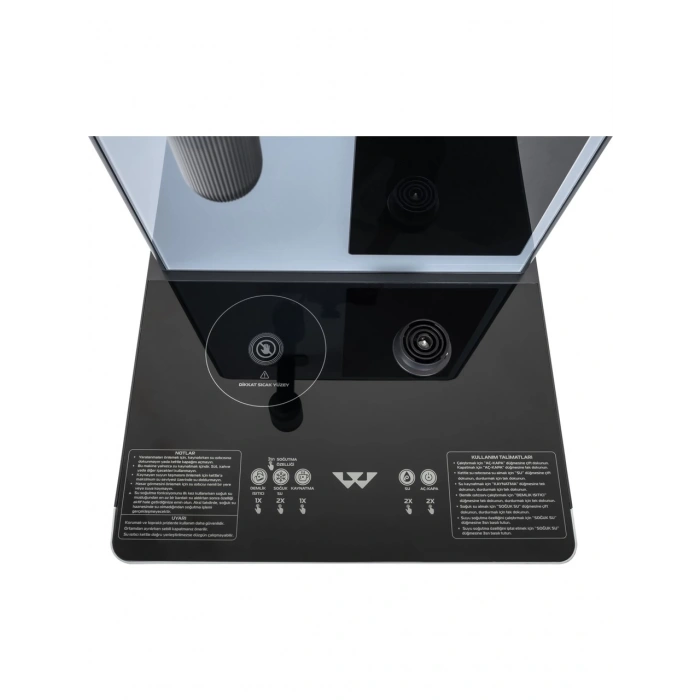 Akıllı Su Sebili Gizli Damacanalı Sıcak ve Soğuk Su Çay Kahve Makinası Dokunmatik Ekran