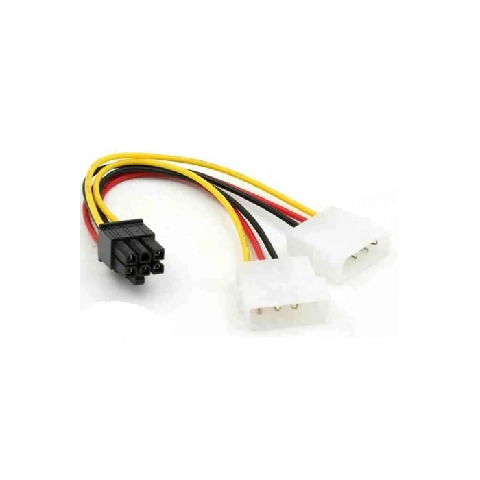 Alfais 4583 6 Pin 4 Pin Molex Power Pci-e Ekran Kartı Kablosu AlfaisAL4583