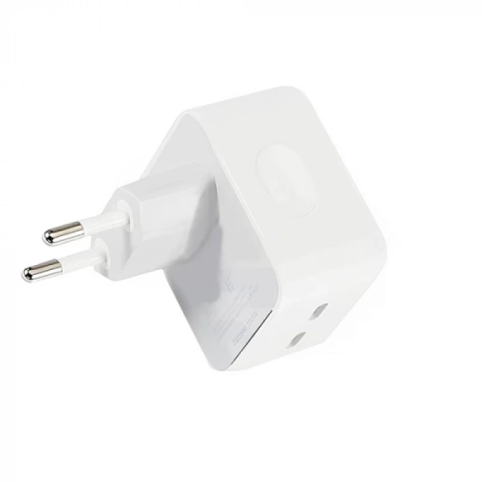 Apple Uyumlu 35 W Çift Usb-C Bağlantı Noktalı Şarj Adaptörü Hızlı Ikili Şarj