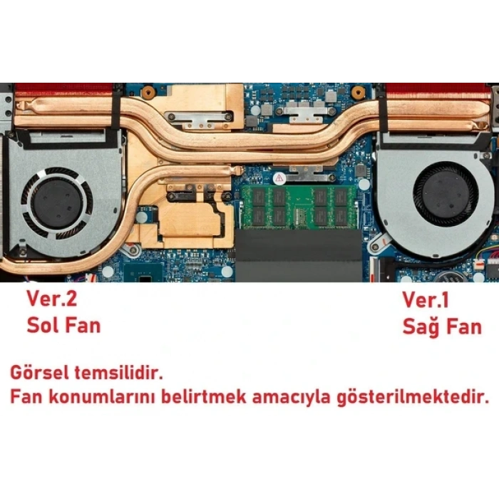 ASUS FX505D HEATSINK SOĞUTUCU BLOK - Fan