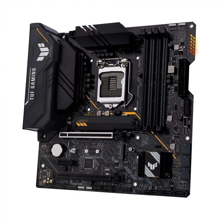 ASUS TUF GAMING B560M-PLUS Intel B560 Soket 1200 DDR4 5000MHz(OC) M.2 Anakart