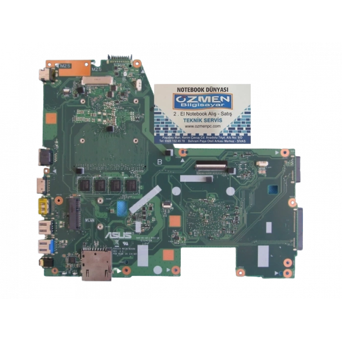 ASUS X551 ANAKART X551CA CELERON CPU OB EKRAN KARTLI ANAKART
