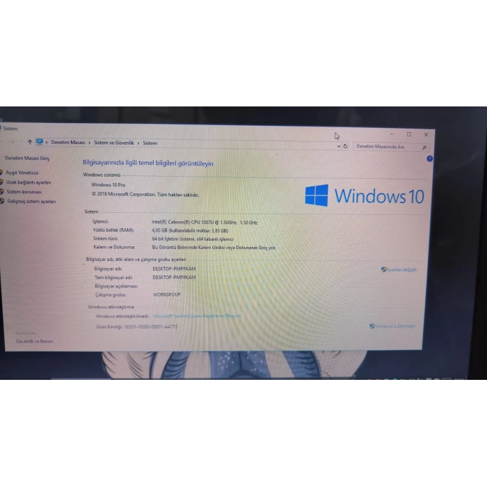 ASUS X551 ANAKART X551CA CELERON CPU OB EKRAN KARTLI ANAKART