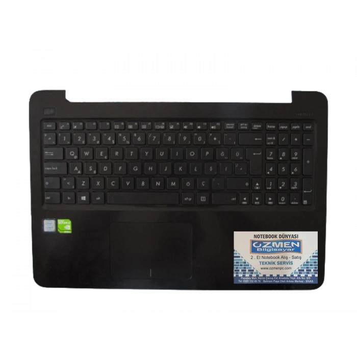 ASUS X556U ÜST KASA KLAVYE KASASI KLAVYE DAHİL ORJİNAL ÜRÜN