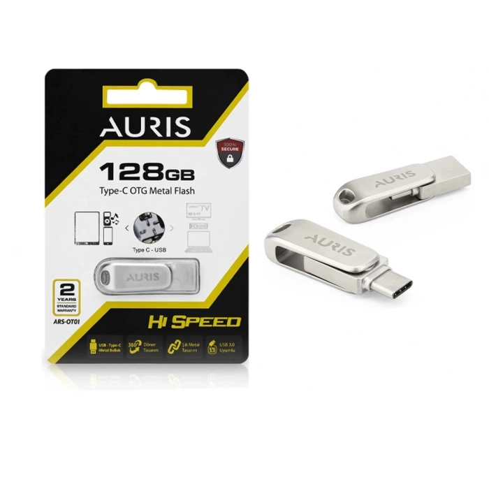Auris 128 GB Type-C Otg Flash Bellek