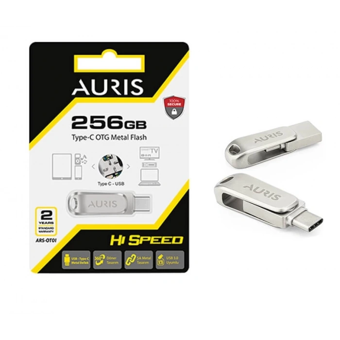 Auris 256GB Type-C Otg Flash Bellek