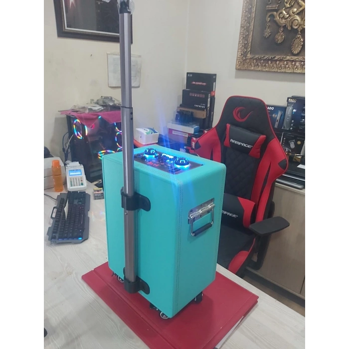 B-V8 -8 inch 800w Subwoofer Kablosuz Mikrofon