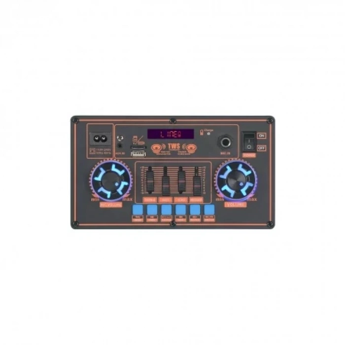 B-V8 -8 inch 800w Subwoofer Kablosuz Mikrofon