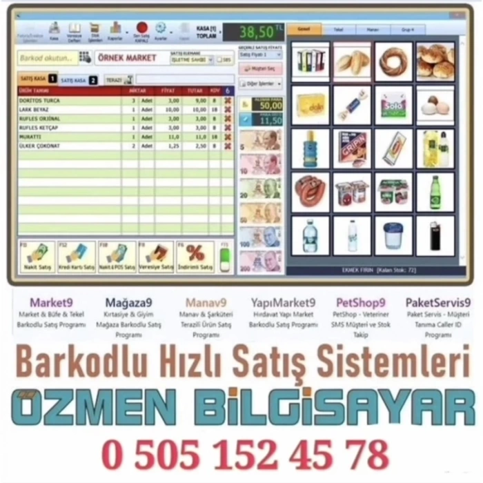 Barkodlu satış programı