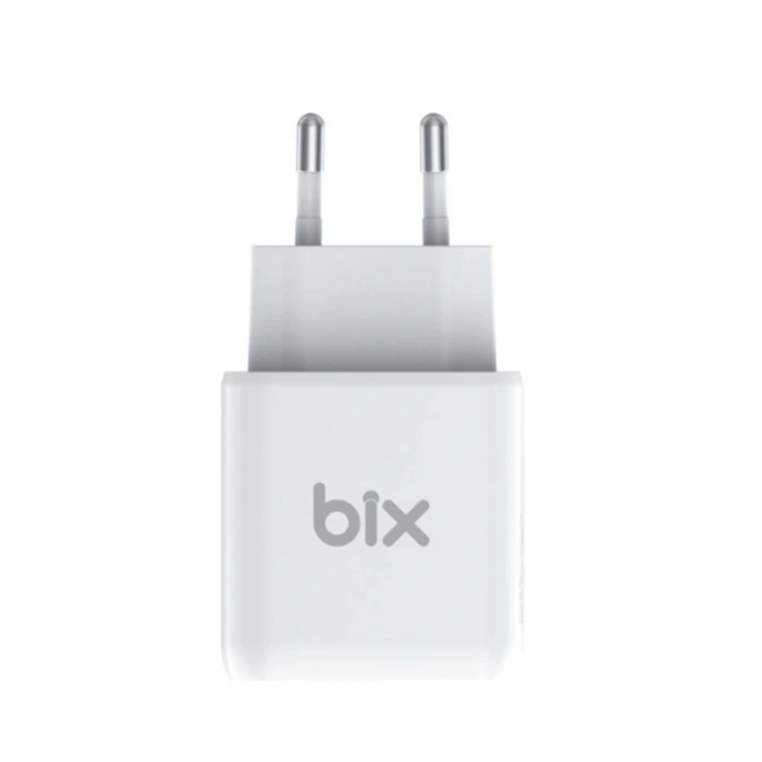Bix BX-PD25TA 25W Hızlı Şarj / PD Port iPhone / Samsung / Android Uyumlu Seyahat Şarjı Adaptörü