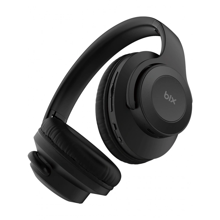Bix Soundcraft BH2 Katlanabilir Bluetooth 5.3 Kulaküstü Kulaklık Siyah