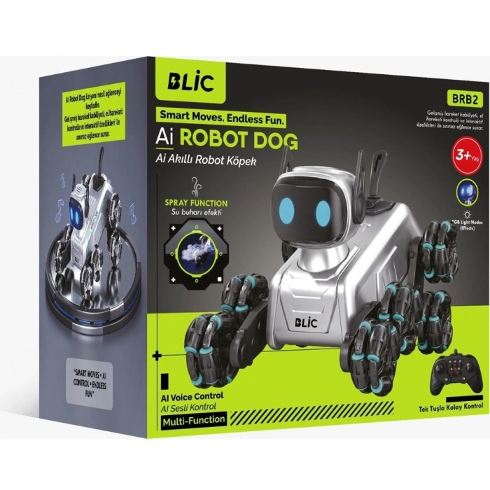 Blic BRB2 Akıllı Robot Köpek Uzaktan Kumandalı