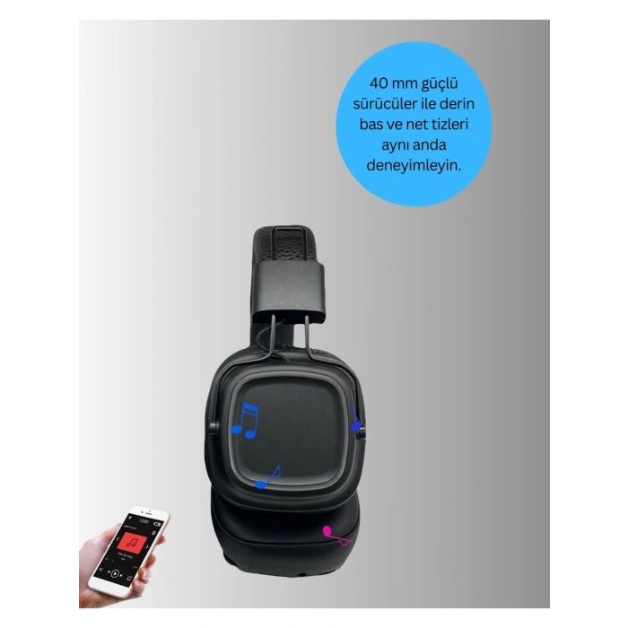 BT40 Kulak Üstü Kulaklık