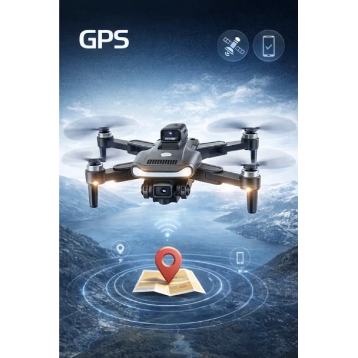 C29S GPS Katlanabilir HD Kamerali Profesyonel Drone