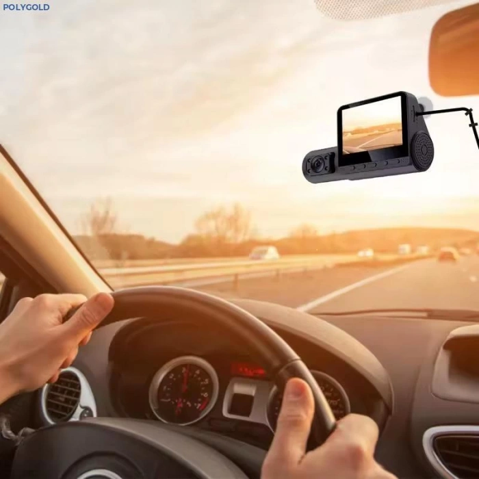 C50 ÇİFT LENSLİ ARAÇ İÇİ DİKİZ GPS DASHCAM WIFI ARABA KAMERASI