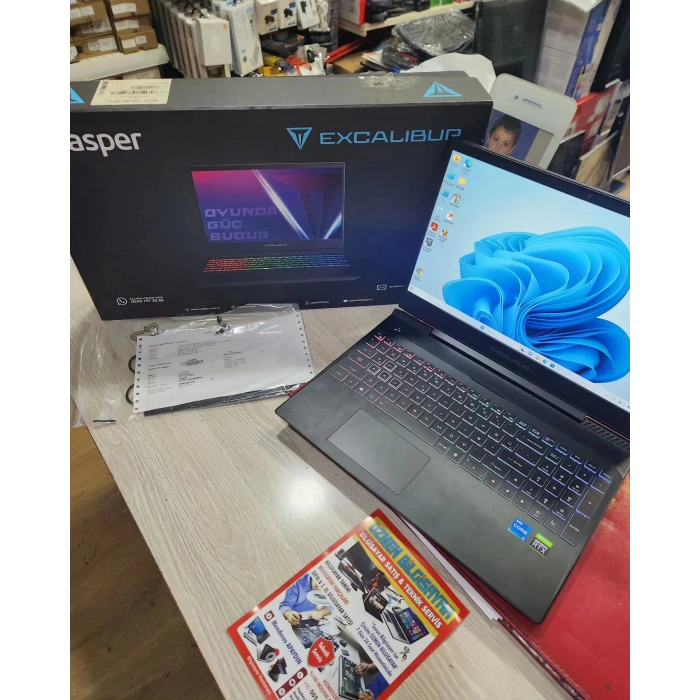 Casper Excalibur G770 Intel Core i5 11400H 16 GB 500 GB SSD RTX3050