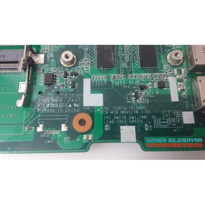 CASPER MB55IN1-3 MODEL İ7 İŞLEMCİLİ NOTEBOOK ANAKART