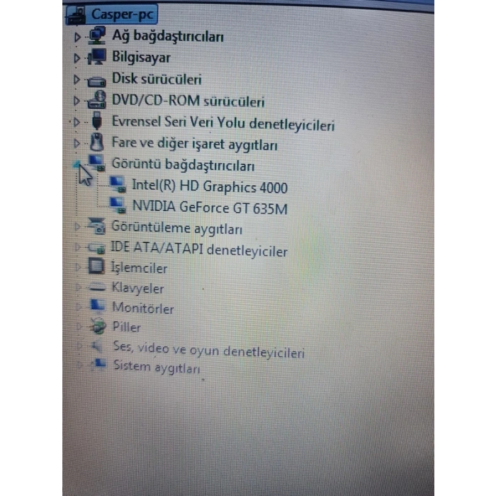 Casper MT50-MT55 CKV CKY CKU CHY Anakart V.02-İ5 3 NESİL İŞLEMCİ DAHİL