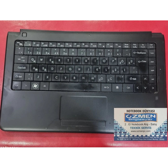 Casper Nirvana CNC.2330-4K35B Klavye kasası klavye dahil