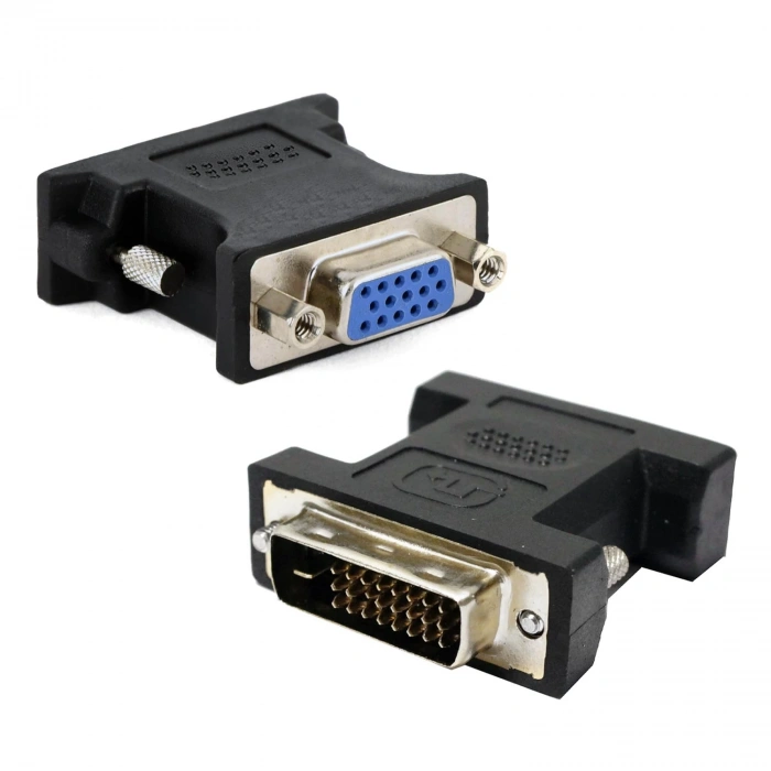ÇEVİRİCİ DVI ERKEK TO VGA DİŞİ 24+1E 15D