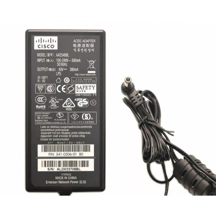 Cisco AA25480L AC / DC Adaptörü 48V 380ma