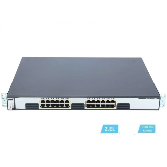 Cisco WS-C3750G-24T-E Catalyst 3750G-24T-E EMI 24 Port Gigabit