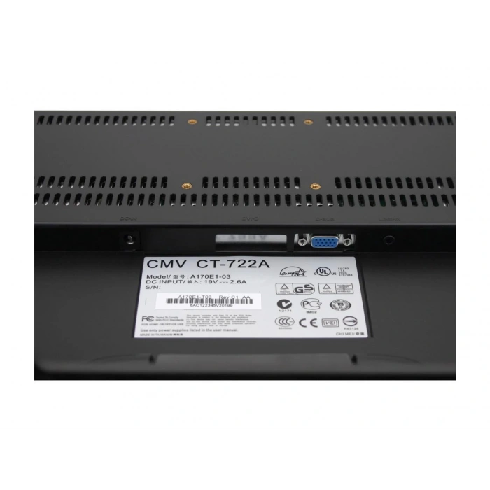 CMV CT-722A 17 SXGA 1280 x 1024 Dahili Hoparlörler LCD Monitör