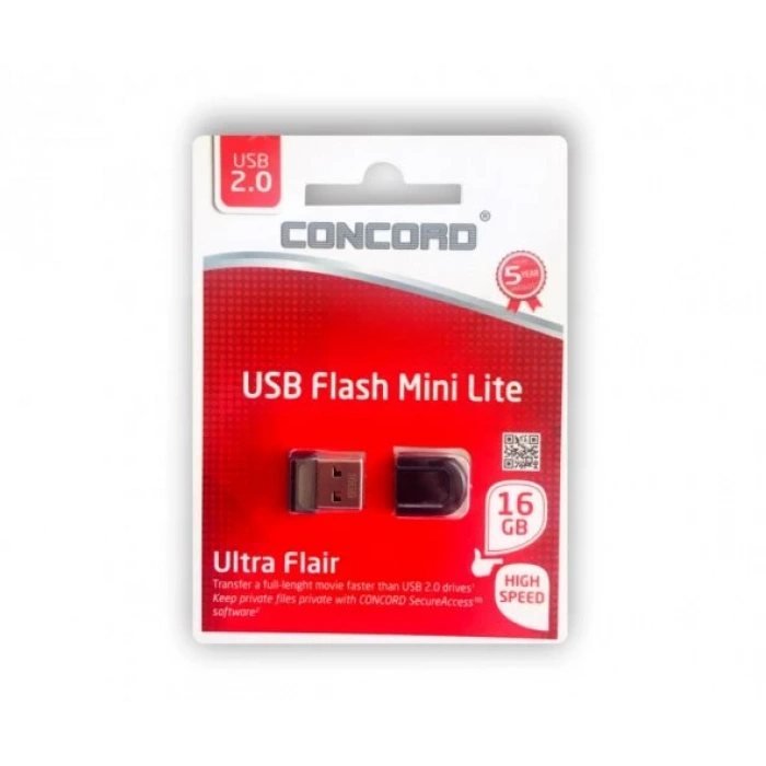 Concord 16 GB Mini Lite USB Flash Bellek