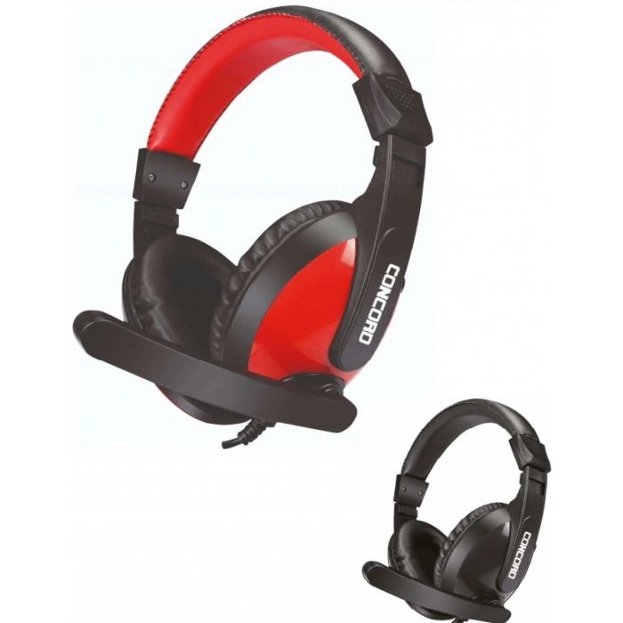 Concord C-943 Deri Mikrofonlu PC Oyuncu Gaming Kulaklığı