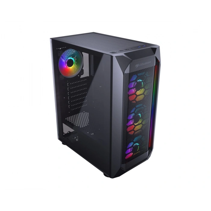 COUGAR MX410 650W 80+ 4x12CM FAN USB3.2 PENCERE ATX KASA (CGR-5VM6B-MESH-G-RGB)