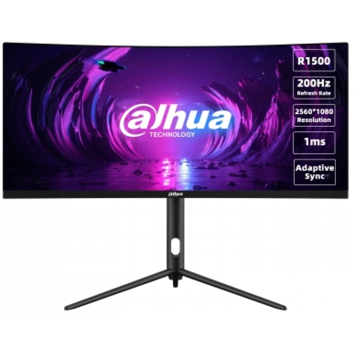 DAHUA 30 LM30-E330CA 2560x1080 R1500 1MS 200Hz 2xDP/2xHDMI +VESA +CURVED