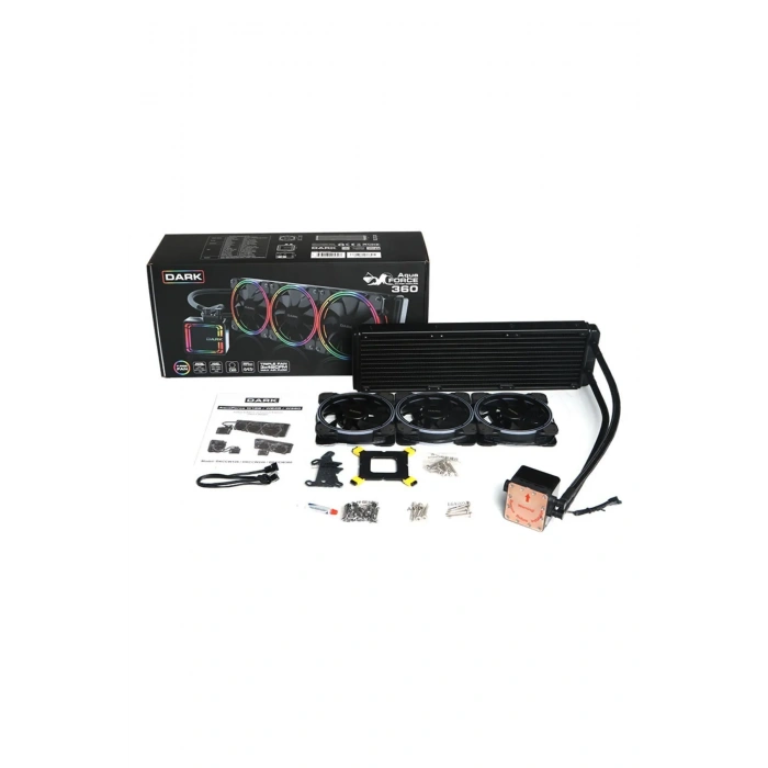 DARK AQUAFORCE W360 2066/115x/1700/AM3/AM4/AM5 RGB SIVI SOGUTMA(DKCCW360)