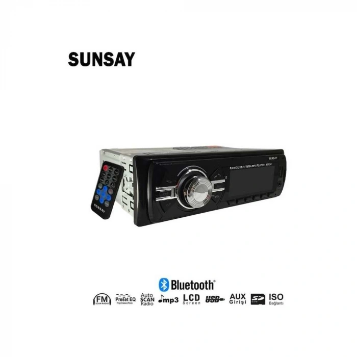 Dextel 48 - Dextel 28 Oto Teyp Radyo Bluetooth USB Aux MP3