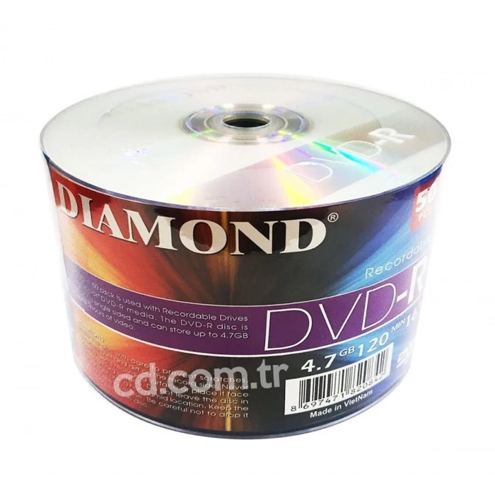 DIAMOND DVD-R 4.7GB BOŞ Dvd
