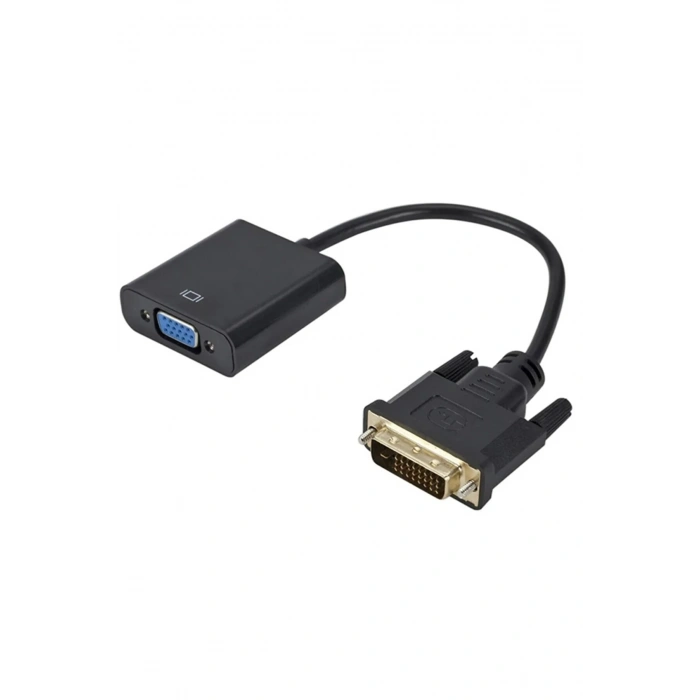 Dvı - D (24+1) To Vga Aktif Dönüştürücü Kablo (Dvı-D Erkek - Vga Dişi)