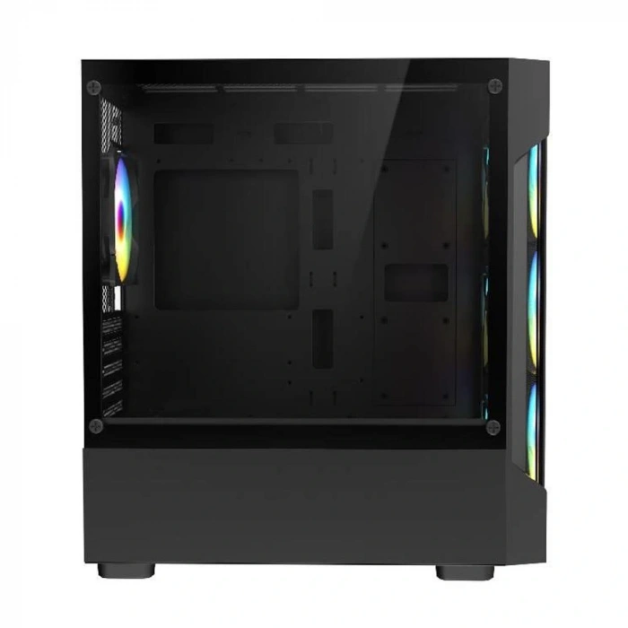 FAZEON F1 650W 80+ BRONZE 4x120MM RGB FANLI mATX MESH KASA
