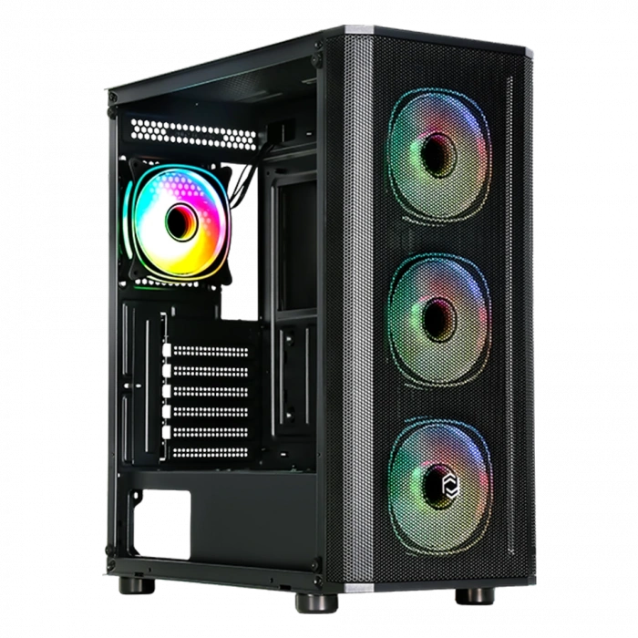 FRISBY CM-105 650W 80+ USB3.0 4x12CM FAN PENCERELI ATX KASA SIYAH