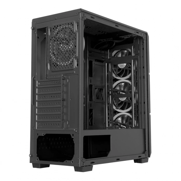 FRISBY FC-9430G 650W 80+ USB3.0 4x12CM RGB FAN SIYAH ATX KASA