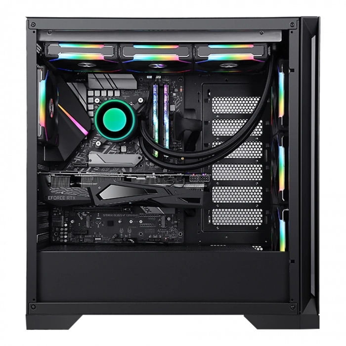 FRISBY FC-9455G 850W 80+BRONZE USB3.0 4x12CM RGB FAN MID TOWER ATX SIYAH KASA