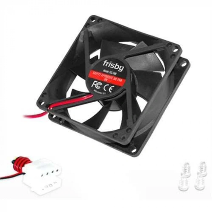 Frisby FCL-F8B Kasa Fanı (8cm Fan)