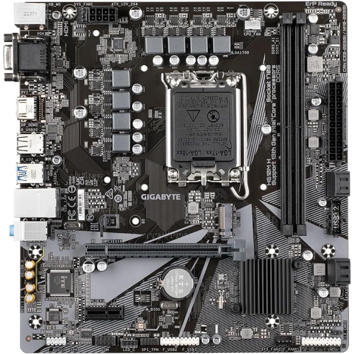 GIGABYTE H610M-H V2 1700P DDR5 SES GLAN HDMI/VGA SATA3 USB3.2 mATX