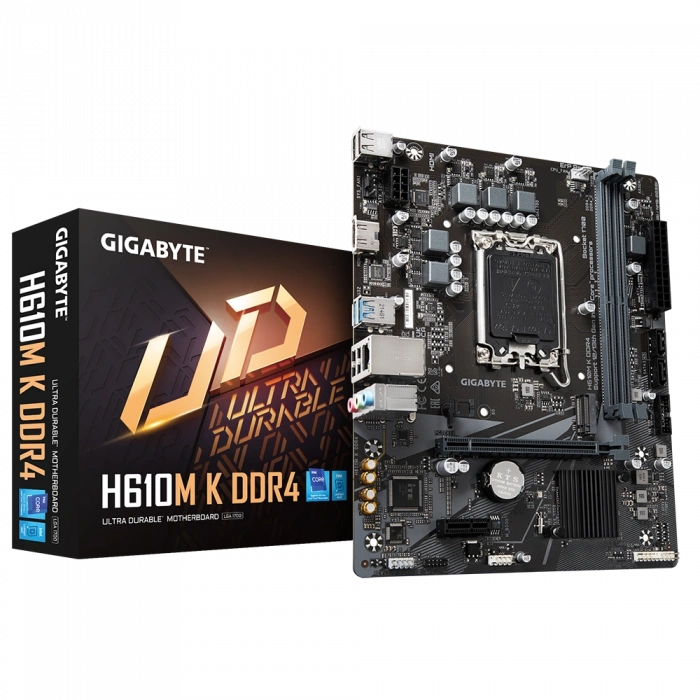 GIGABYTE H610M-K DDR4 1700P DDR4 SES GLAN HDMI SATA3 USB3.2 mATX
