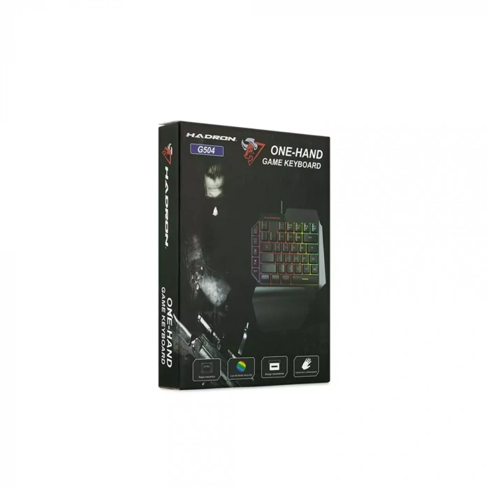 HADRON G504 OYUN KLAVYE LEDLİ Q (PUBG DESTEKLEMEZ)