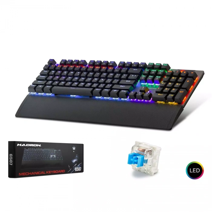 HADRON G507 MEKANİK RGB OYUN KLAVYESİ