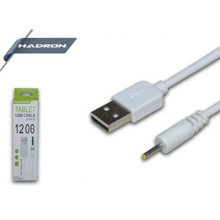 HADRON HD4312/720 TABLET ADAPTÖR KABLOSU 2.5*0.7 120 CM KUTULU