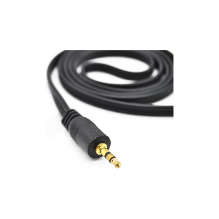 Hadron Hdx1032 3.5Mm To 2Rca Kablo 2Line Gold 5M Siyah